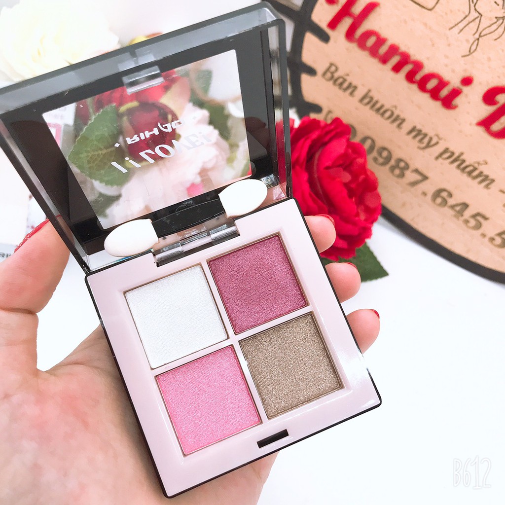 Xả kho phấn mắt nhũ 4 ô I love M211 | BigBuy360 - bigbuy360.vn