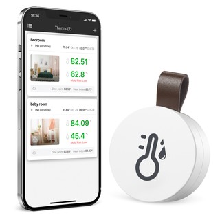 Nhiệt Kế Bluetooth Không Dây Cho Nhà Và Nhà Kính