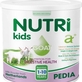 Sữa Bột Nutri kids goat 900g từ 1-10 tuổi