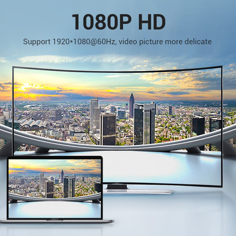 Vention Đầu Chuyển Đổi dvi Sang vga 24 + 5 bi 1080p 60hz Chuyên Dụng Cho tv pc