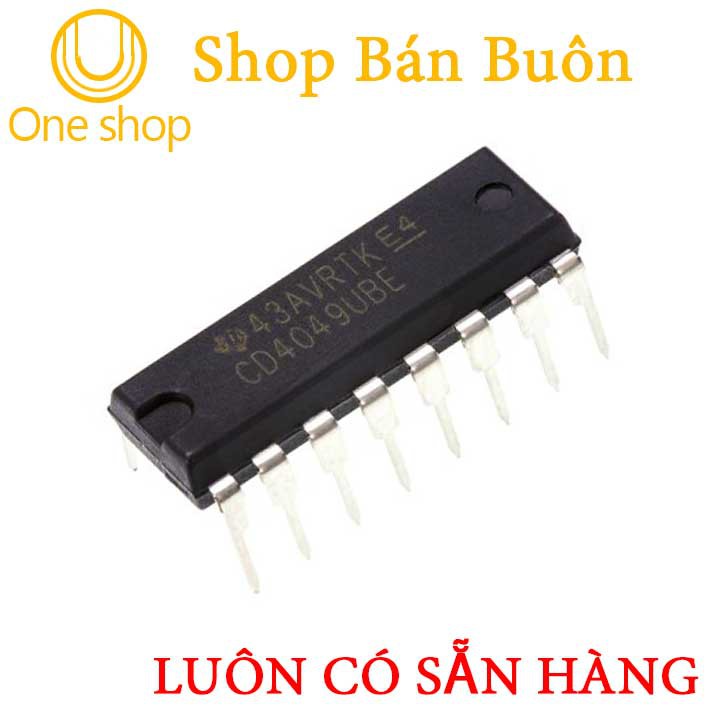 Linh Kiện CD4049BE DIP16 Mới