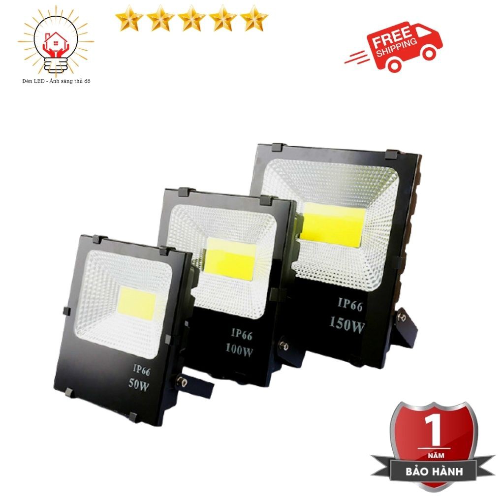 Đèn pha led 50w, đèn hắt 50w, đèn chiếu biển quảng cáo, đèn hắt tường, đèn nhà xưởng, đèn công trình, đèn sân vườ