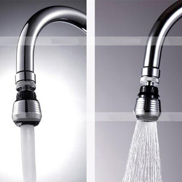 Đầu Lọc INOX- Tăng Áp Lực Nước Tại Vòi xoay 306 đô cao cấp. đầu vòi tăng ắp lực nước tai vòi