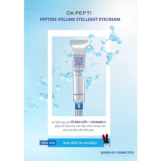 Kem Dưỡng Da Vùng Mắt Tế Bào Gốc DR.PPEPTI “PEPTIDE VOLUME STELLIGHT EYECREAM”