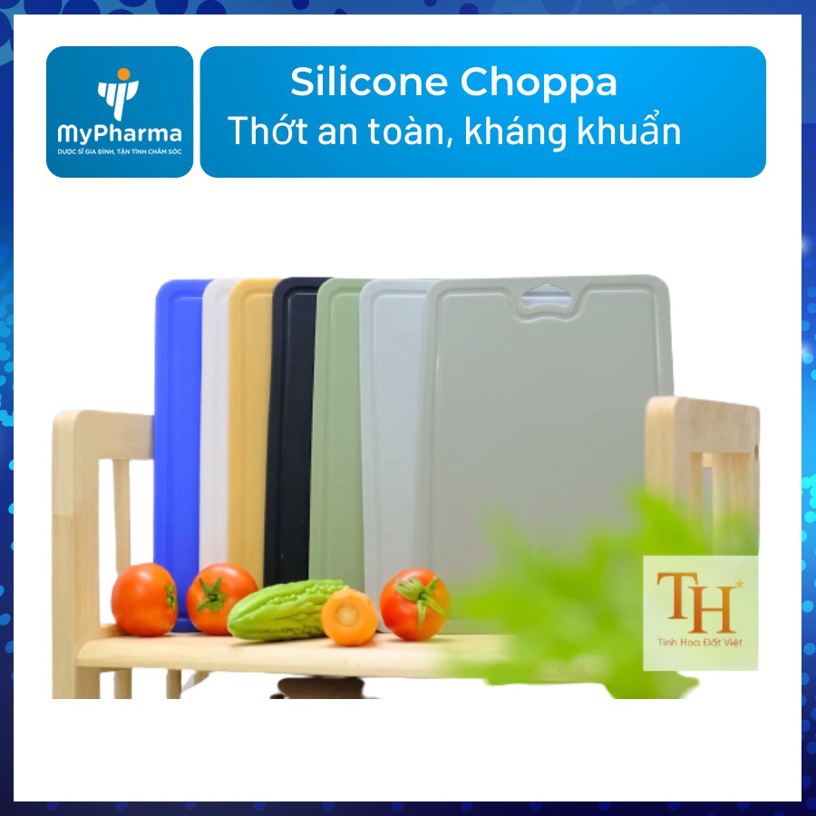 [Thớt thái] Silicone Choppa - Kháng khuẩn, an toàn cho sức khỏe gia đình