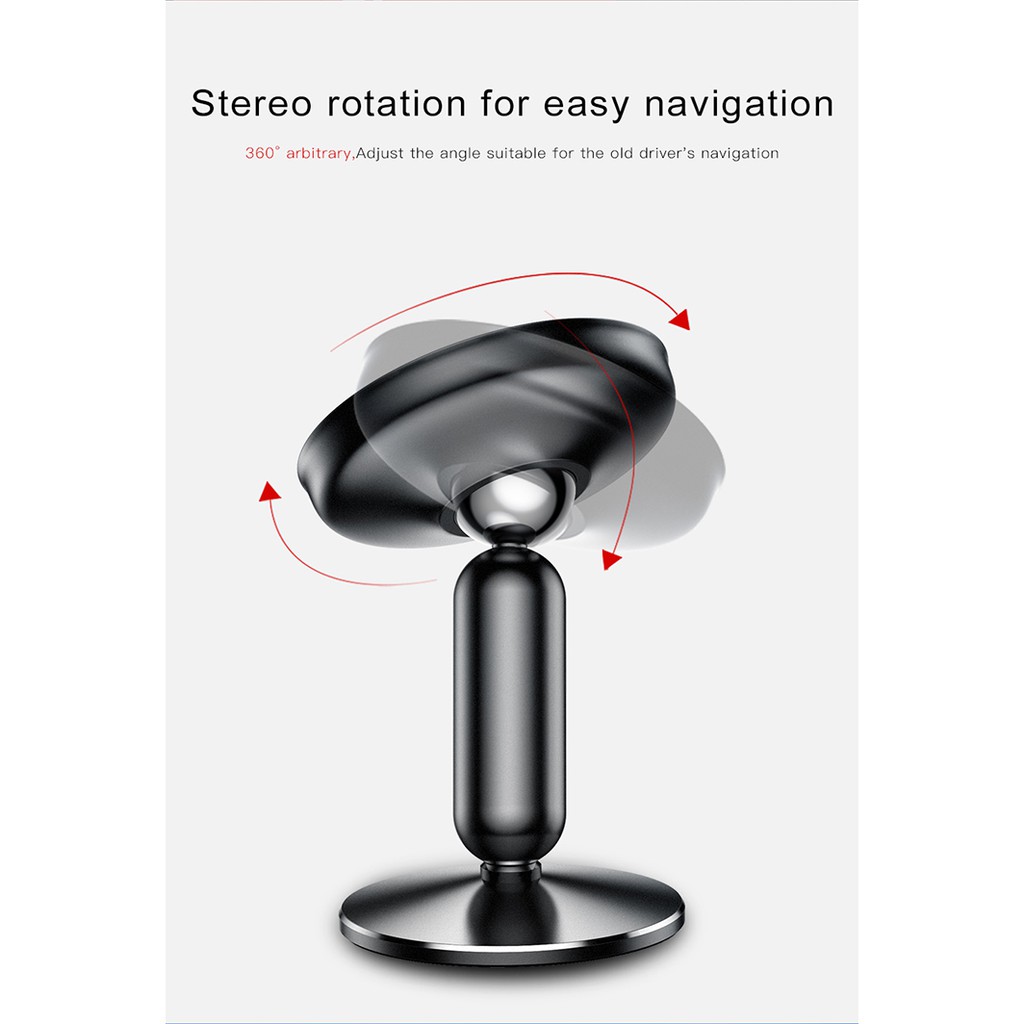 Giá đỡ điện thoại nam châm Baseus Bullet Magnetic dùng cho xe hơi | BigBuy360 - bigbuy360.vn