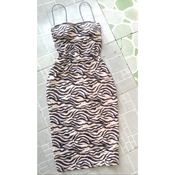 Đầm ôm body 2 dây dáng dài - QC7