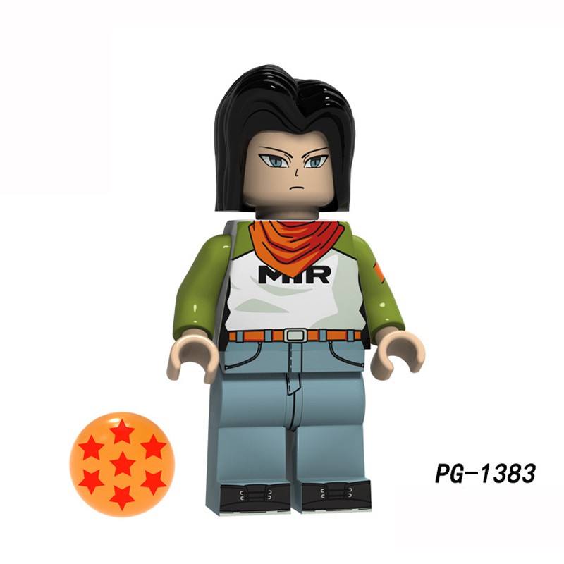 Bộ Lắp Ghép Lego Nhân Vật Son Goku Trong Phim Hoạt Hình Dragon Ball Z Dành Cho Android 17 "Pg8168