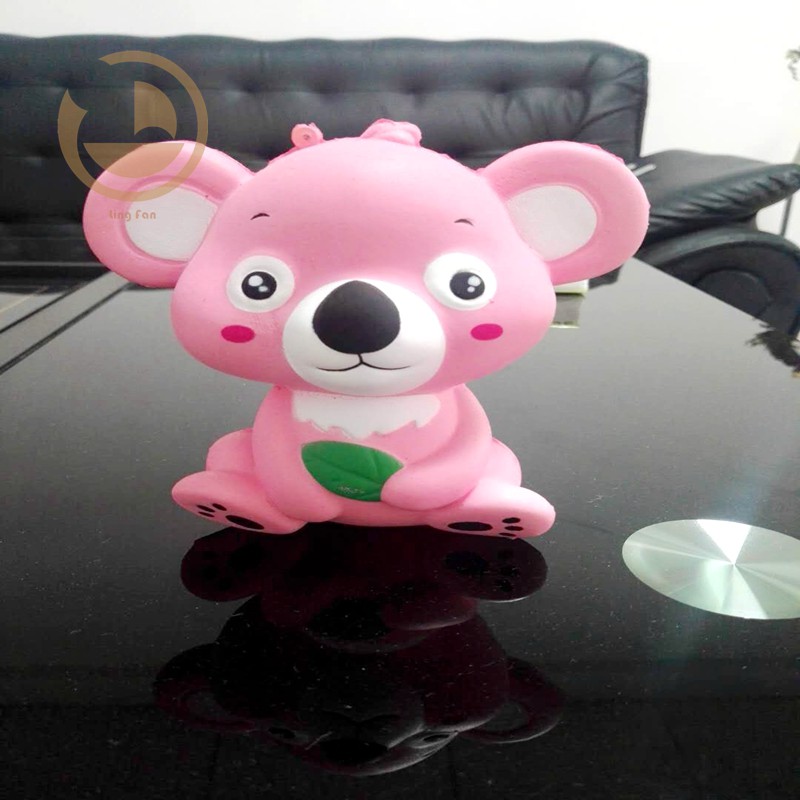 Túi Xách Thiết Kế Đơn Giản Thời Trang Cao Cấp❤️Đồ Chơi Mềm Nở Chậm Làm Từ PU Gấu Mèo Kawai