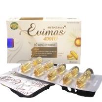 MEDSTAND EVIMAS 400IU – Bổ sung vitamin E, hỗ trợ làm chậm quá trình lão hoá da, giảm nám da, sạm da, làm đẹp da (30V)