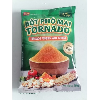 Gói 100g truyền thống bột phô mai lắc tornado vn tomato t&p chesse taste - ảnh sản phẩm 1