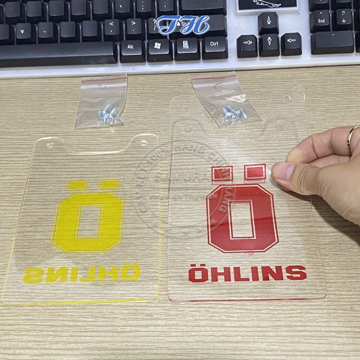 Mica che phuộc Ohlin Dẻo tặng kèm 2 ốc gắn được nhiều dòng xe