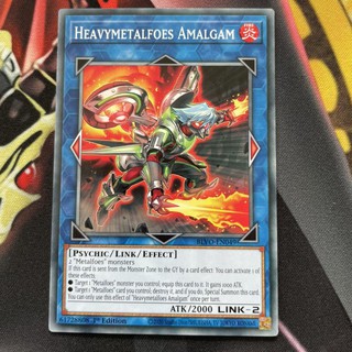 Thẻ Bài Mint90 Yugioh Link Heavymetalfoes Amalgam - Common