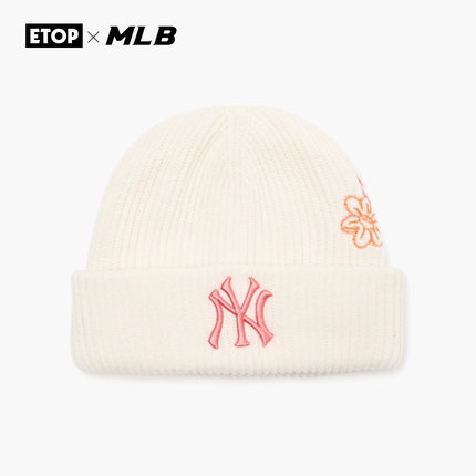 Mũ Beanie Cho Nữ Thời trang dệt kim mềm mại thêu chữ phong cách Hàn Quốc