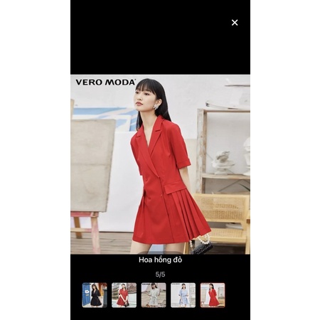 Đầm vest nữ công sở Vero moda auth quá đẹp quá yêu 😊
