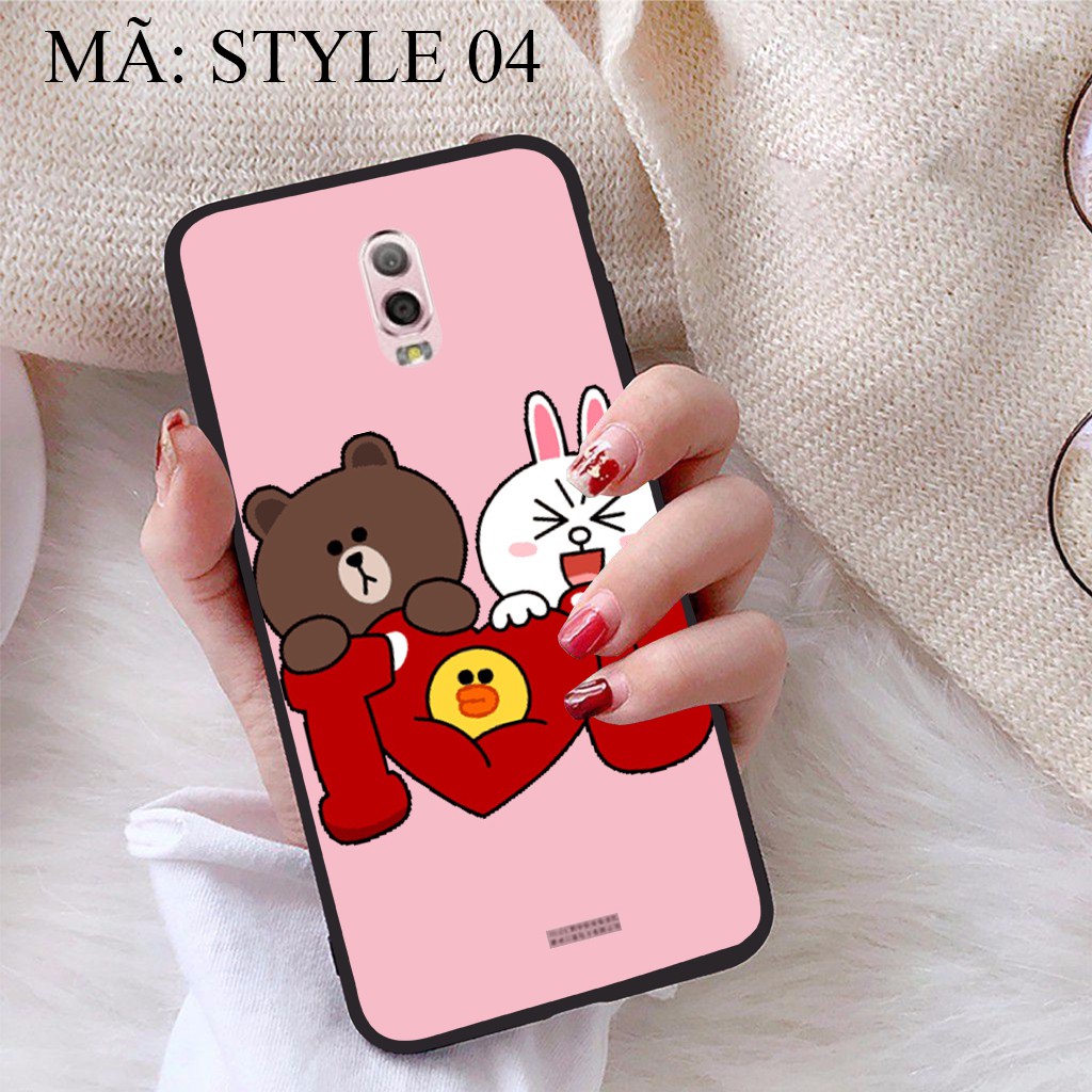 Ốp lưng Samsung J7 Plus viền dẻo TPU BST Phong cách