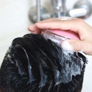 Lược Gội Đầu Massage Silicon