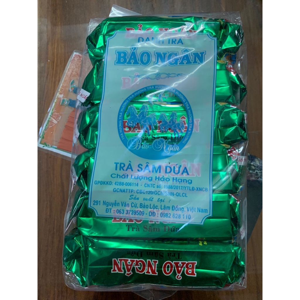 Lóc 6 gói trà Bảo Ngân-Trà Sâm Dứa