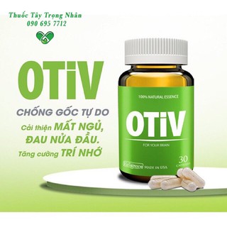 OTIV viên uống bổ não, giãm đau đầu và mất ngủ