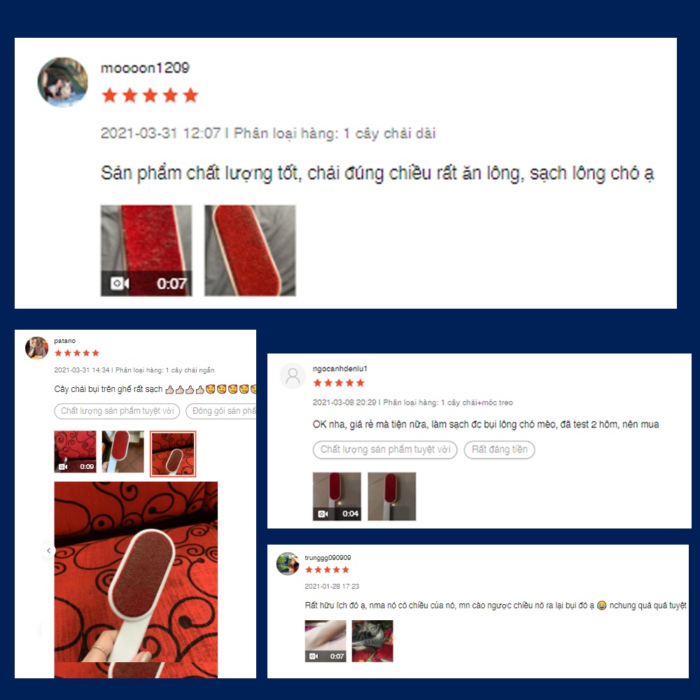 Cây lăn bụi quần áo, cây chải tính điện chải lông chó mèo, giữ giường, đệm sofa sạch sẽ