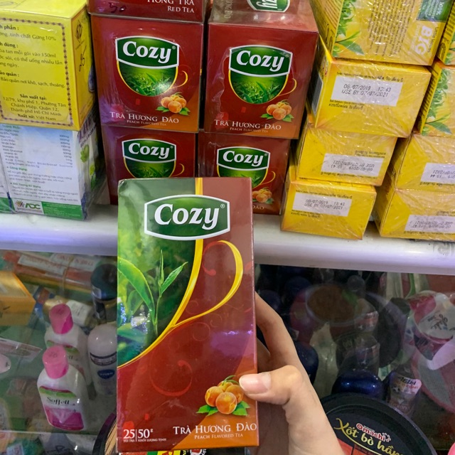 Trà cozy hương đào