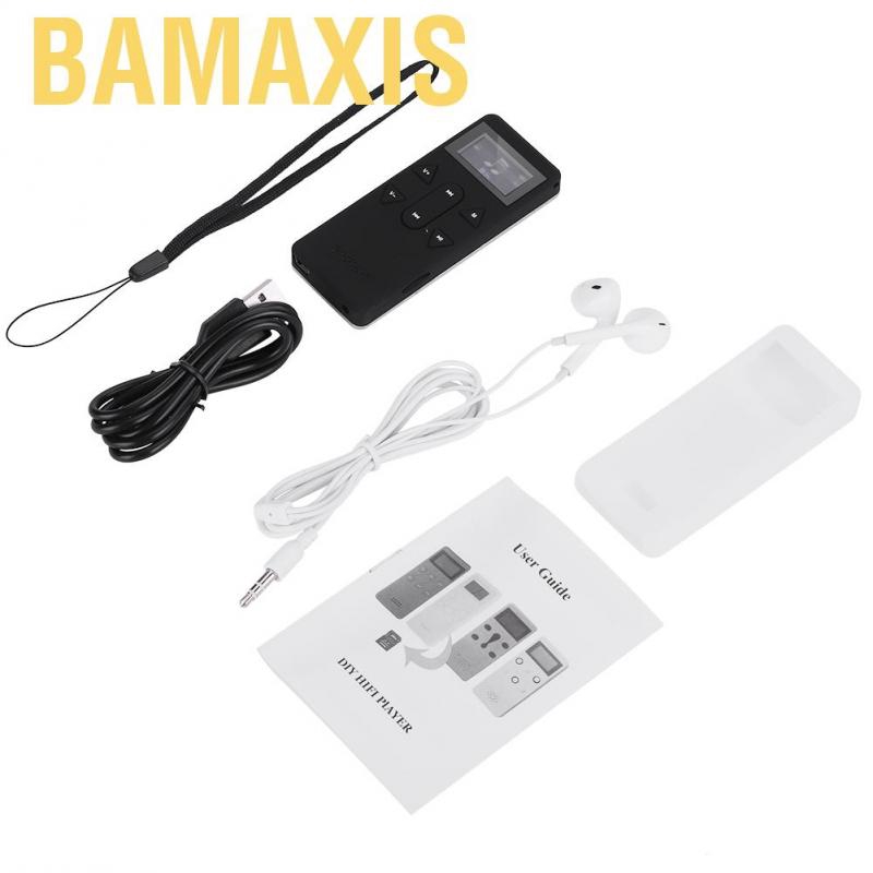 Bộ Máy Nghe Nhạc Mp3 Mini Bamaxis Chất Lượng Cao