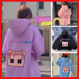 Áo khoác HOODIE BANAWA chống nắng dây kéo form rộng có nón cho nam nữ  VIVU123STORE  HOD055