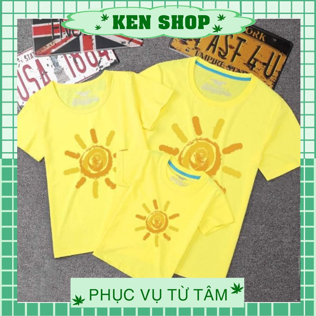 Áo in theo yêu cầu IN HÌNH MẶT TRỜI SIÊU XINH