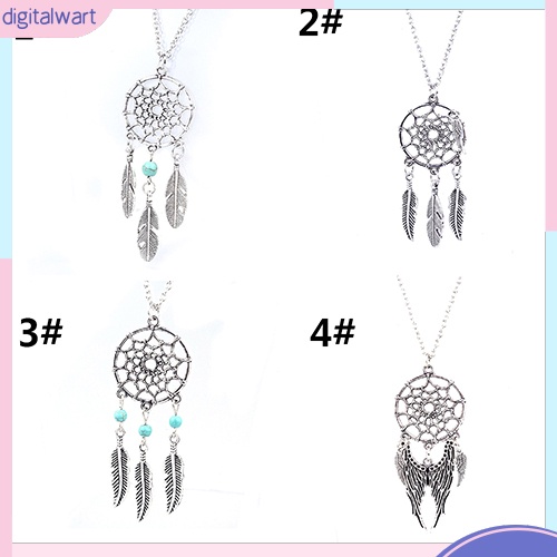 Dây chuyền hợp kim mặt dreamcatcher cá tính trẻ trung dành cho nữ