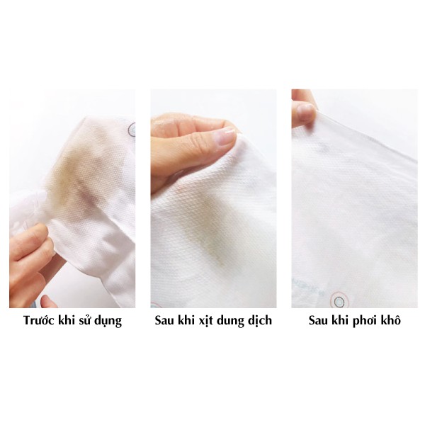 NƯỚC TẨY VẾT BẨN QUẦN ÁO ZERO DUST K-MOM HÀN QUỐC