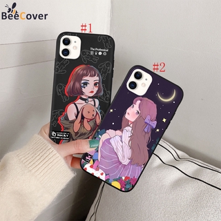 Ốp Điện Thoại Mềm In Hình Cô Gái Và Mặt Trăng Cho iPhone 6/6s PIus 7/8/SE 2020 7/8PIus X XS XR XSMAX 11 12 13Pro promax