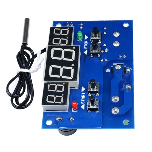 Bộ điều khiển cảm biến nhiệt độ ZIQQUCU DC 24V màn hình LED kỹ thuật số chuyên dụng