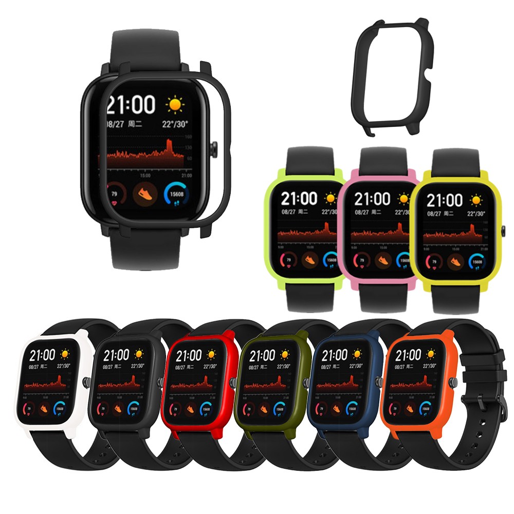 Khung Nhựa PC Mỏng Nhẹ Bảo Vệ Mặt Đồng Hồ Thông Minh Xiaomi Huami Amazfit Gts