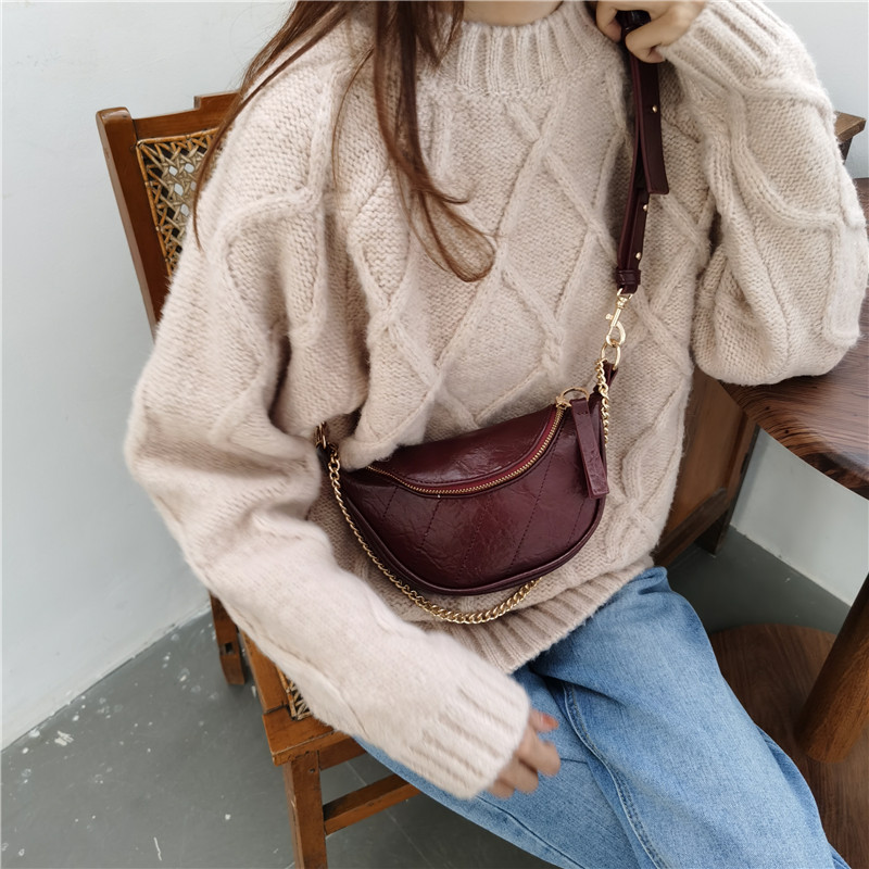 IELGY Túi Đeo Chéo Thời Trang Cá Tính Cho Nữ