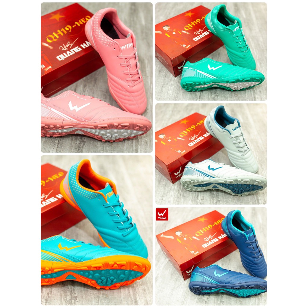 Giày Wika Quang Hải QH19 NEO 5 màu đế Đinh TF sân cỏ nhân tạo