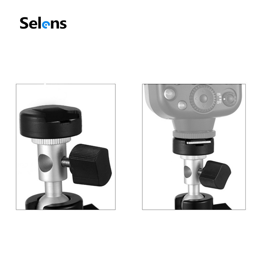 Giá đỡ đèn flash Selens cho chân đứng