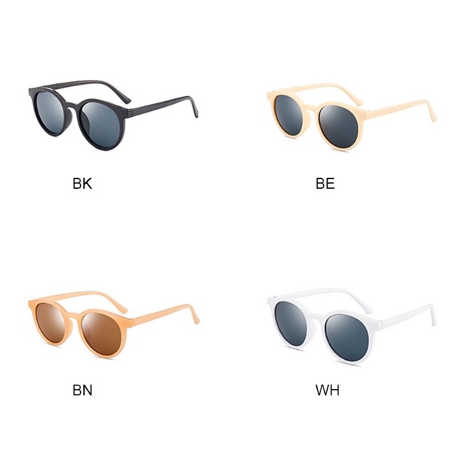 [Mã FAMAYWA giảm 10k đơn từ 50k] Kính Mát Nữ Ulzzang Gọng Tròn Hàn Quốc Hot Trend 2020 | BigBuy360 - bigbuy360.vn