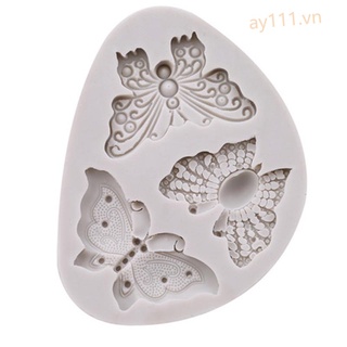 Khuôn Silicon Làm Bánh Hình Bướm 7.2x5.7x0.9cm