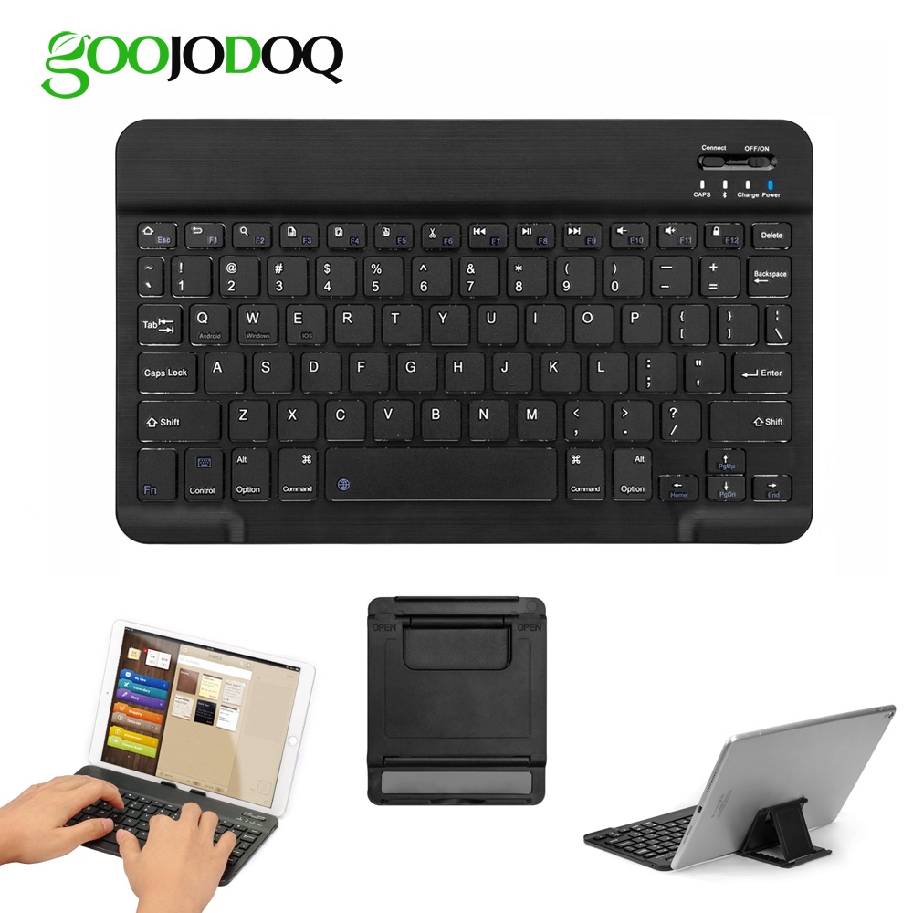 Bàn phím GOOJODOQ bluetooth 10" dành cho Ipad 2018 Pro 11 12.9 2018 2020 10.5 Air 2 36/4