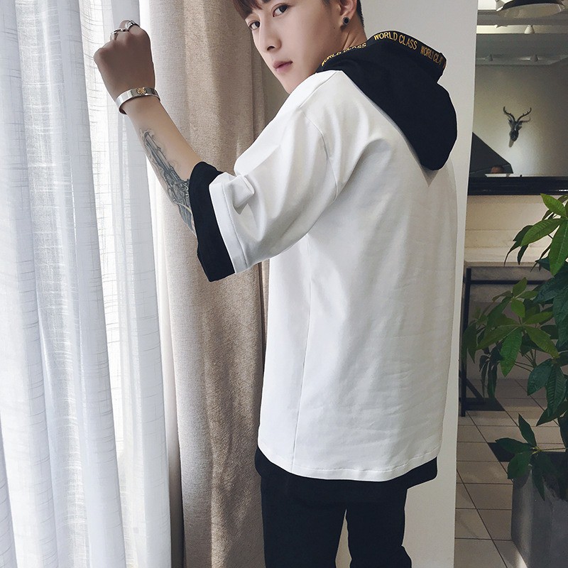 Áo Hoodie Trắng Cá Tính - Vải cotton Mịn Mát | BigBuy360 - bigbuy360.vn