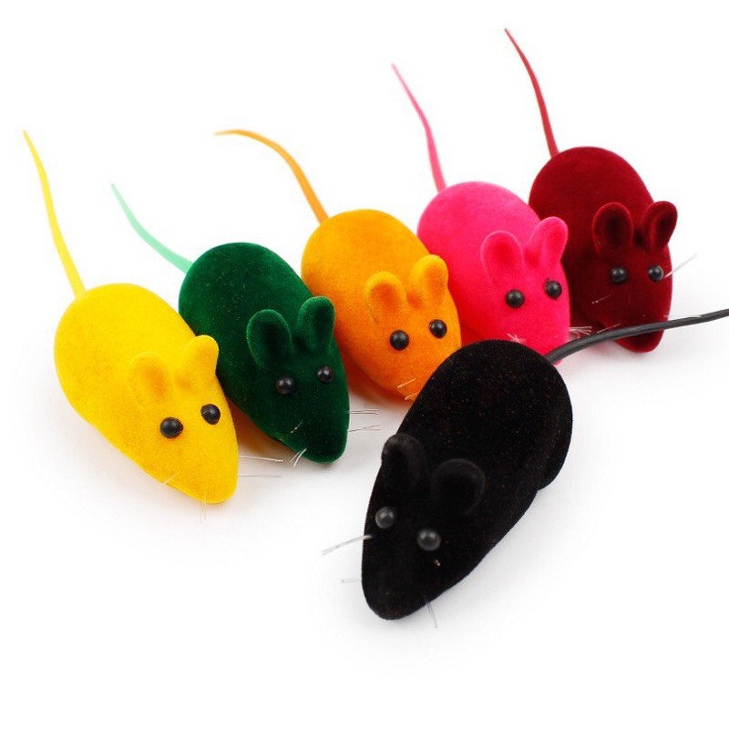 Đồ chơi chó mèo: chuột chút chít dành cho thú cưng, đồ chơi tương tác - Kitty Pet Shop BMT