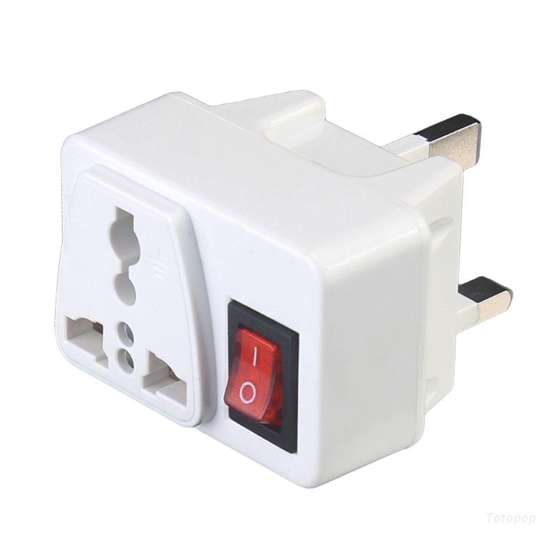 Ổ cắm điện gắn tường 6A với công tắc bật/ tắt đa năng