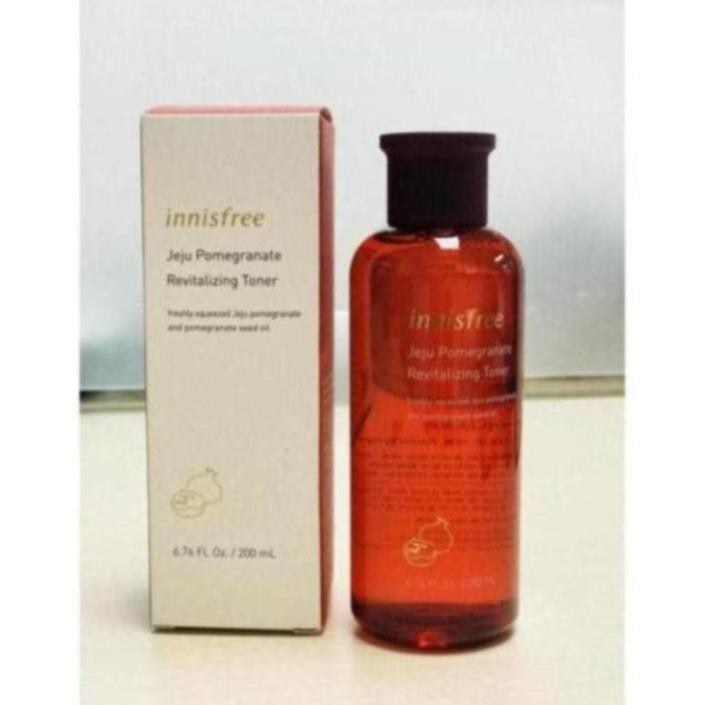 NƯỚC HOA HỒNG/ Ngăn Ngừa Lão Hóa Chiết Xuất Từ Lựu Innisfree Jeju Pomegranate Revitalizing Toner 200ml | BigBuy360 - bigbuy360.vn