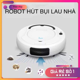 Robot Hút Bụi Lau Nhà Thông Minh Chính Hãng