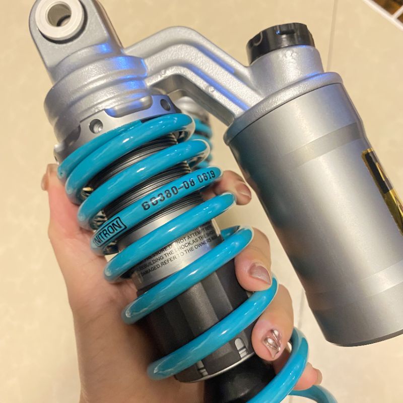 Phuộc nhún sau Nitron bình dầu cho xe Ab novo 4 5 6 NVX PCX Dylan Ps Impulse ....