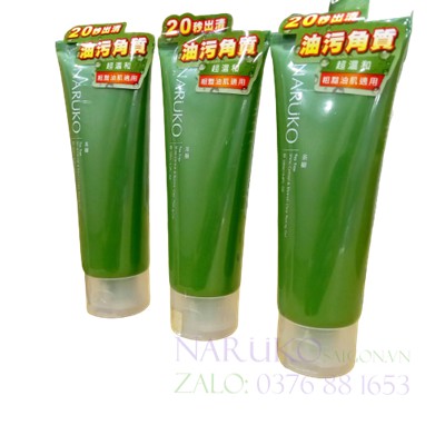 TẨY DA CHẾT NARUKO TRÀM TRÀ CHÍNH HÃNG ĐÀI LOAN Tea Tree Shine Control and Blemish Clear Peeling Gel 120 gr