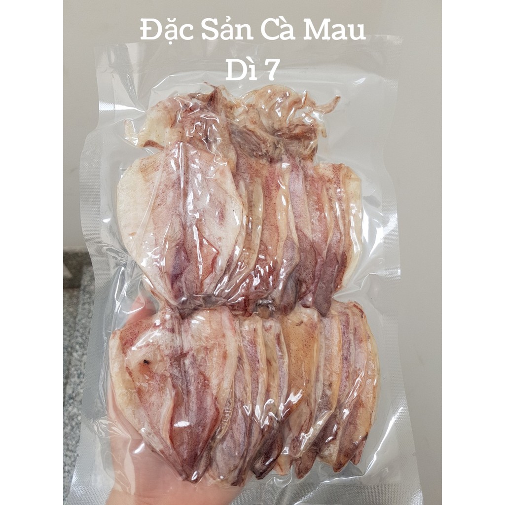 [250Gram] Khô mực Sông Đốc Cà Mau, mực câu loại 110-120 con 1KG