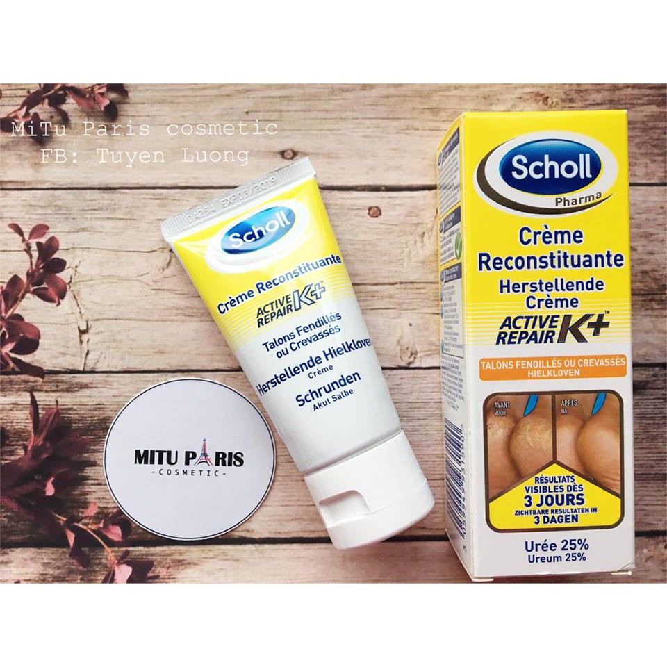 KEM TRỊ NỨT GÓT CHÂN SCHOLL
