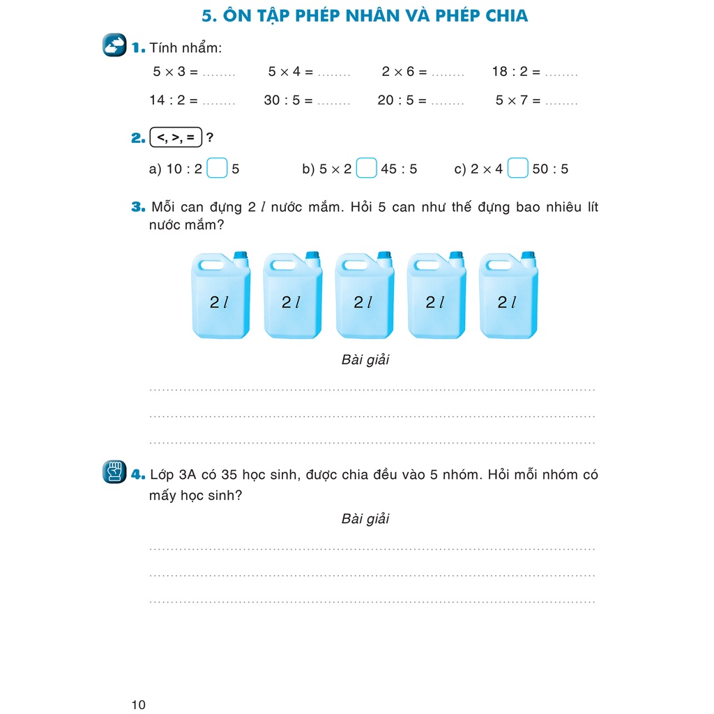 Sách - Vở thực hành Toán 3 tập 1 - Bình Minh