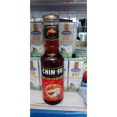 Nước mắm chinsu 500ml Hương cá hồi ( chai sành)